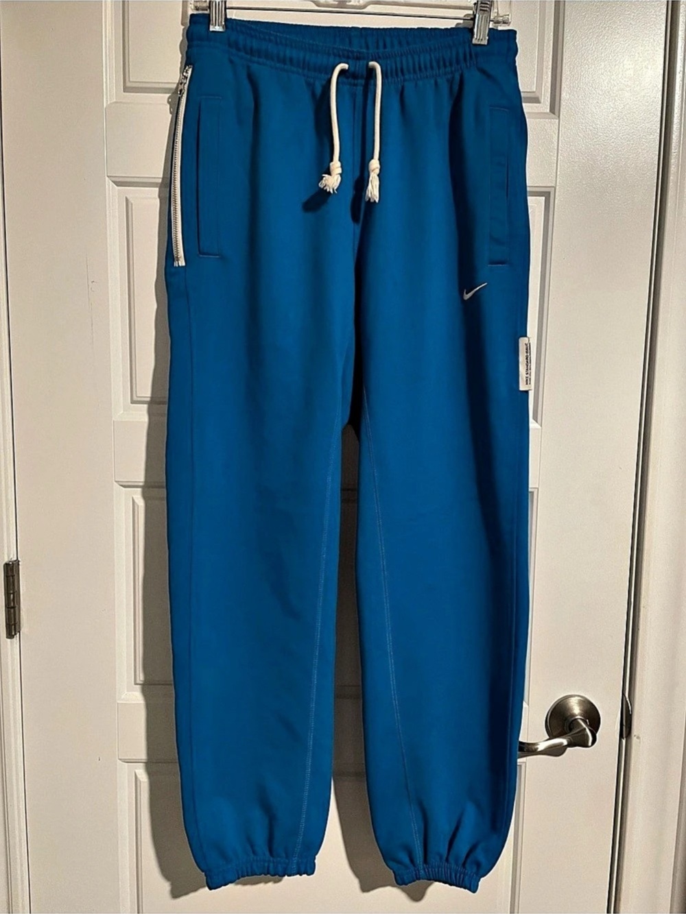 Nike Standard Issue Dri-FIT Basketball Pants Blue Small